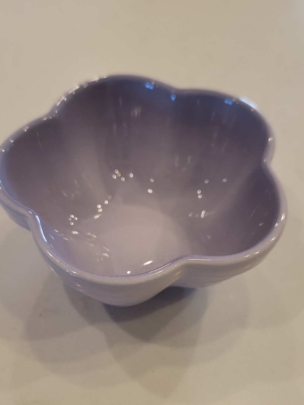 Le Creuset Bluebell Purple/ Provence Flower Bowl